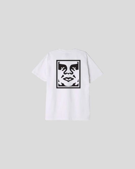 Obey || Bold Icon Heavyweight Tee - White Obey