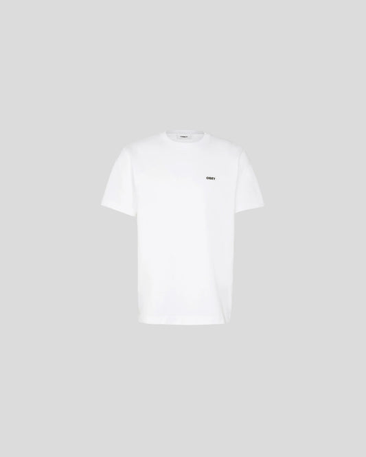 Obey || Bold Icon Heavyweight Tee - White Obey