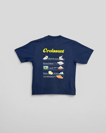 Verlan || Croissant T-Shirt - Navy Blue - M" Verlan
