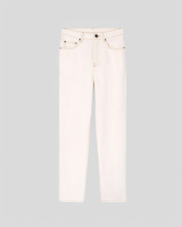 American Vintage || Women's Straight Jeans Jozastreet - Off White