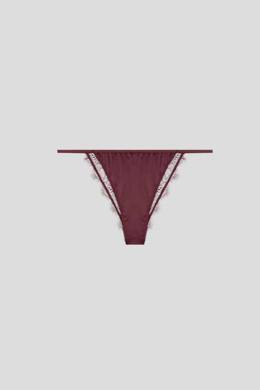 Love Stories || Charlotte Tanga -  Burgundy Love Stories
