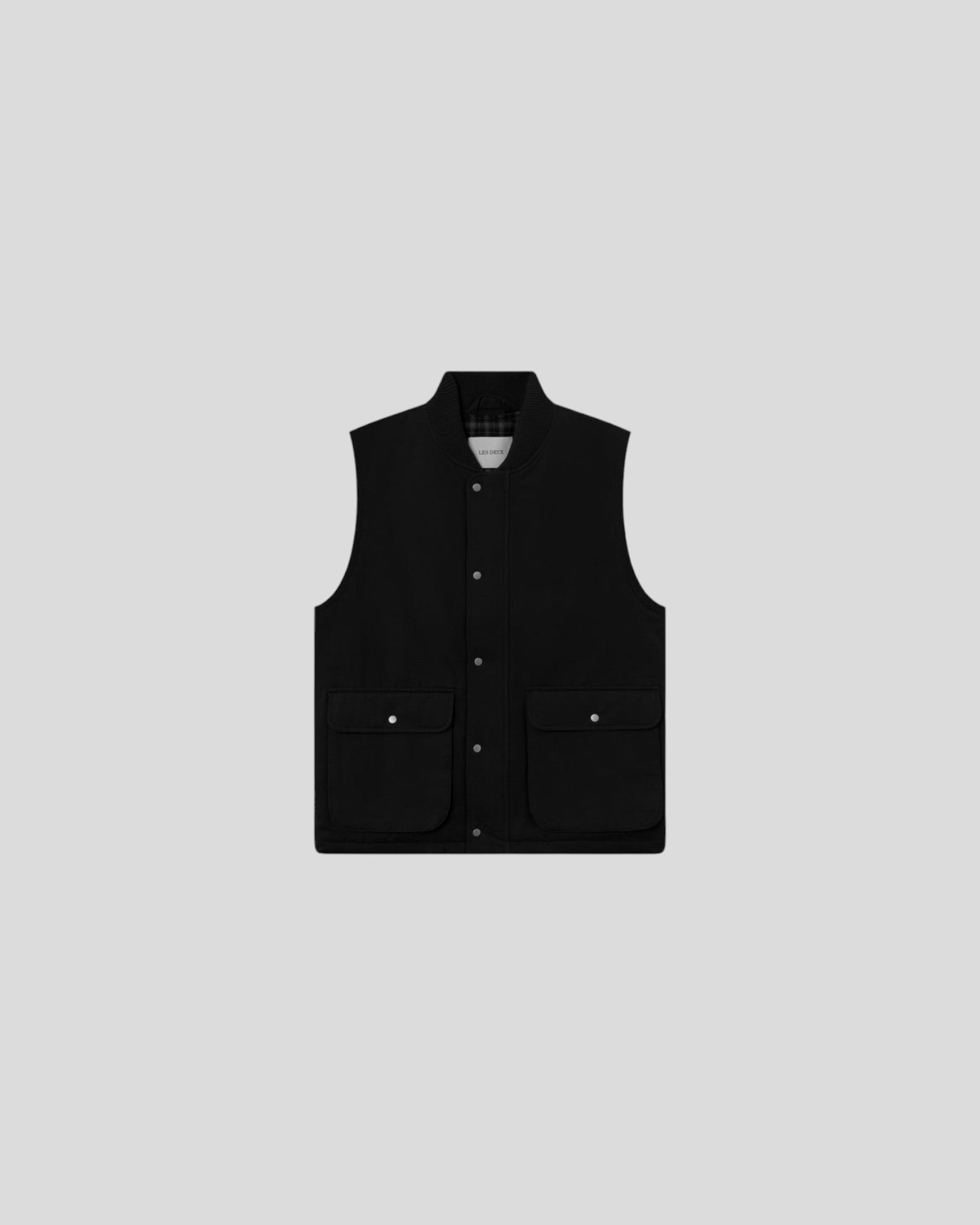 Les Deux || Montana Vest 3.0 -Black Les Deux