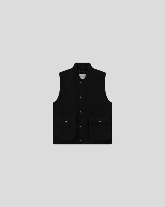 Les Deux || Montana Vest 3.0 -Black Les Deux