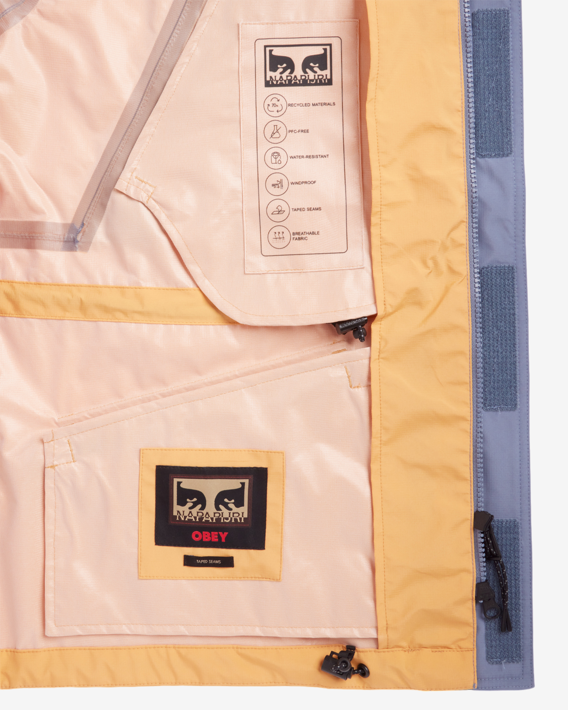 Obey || Obey x napa epoch shell - Beige Oak Obey