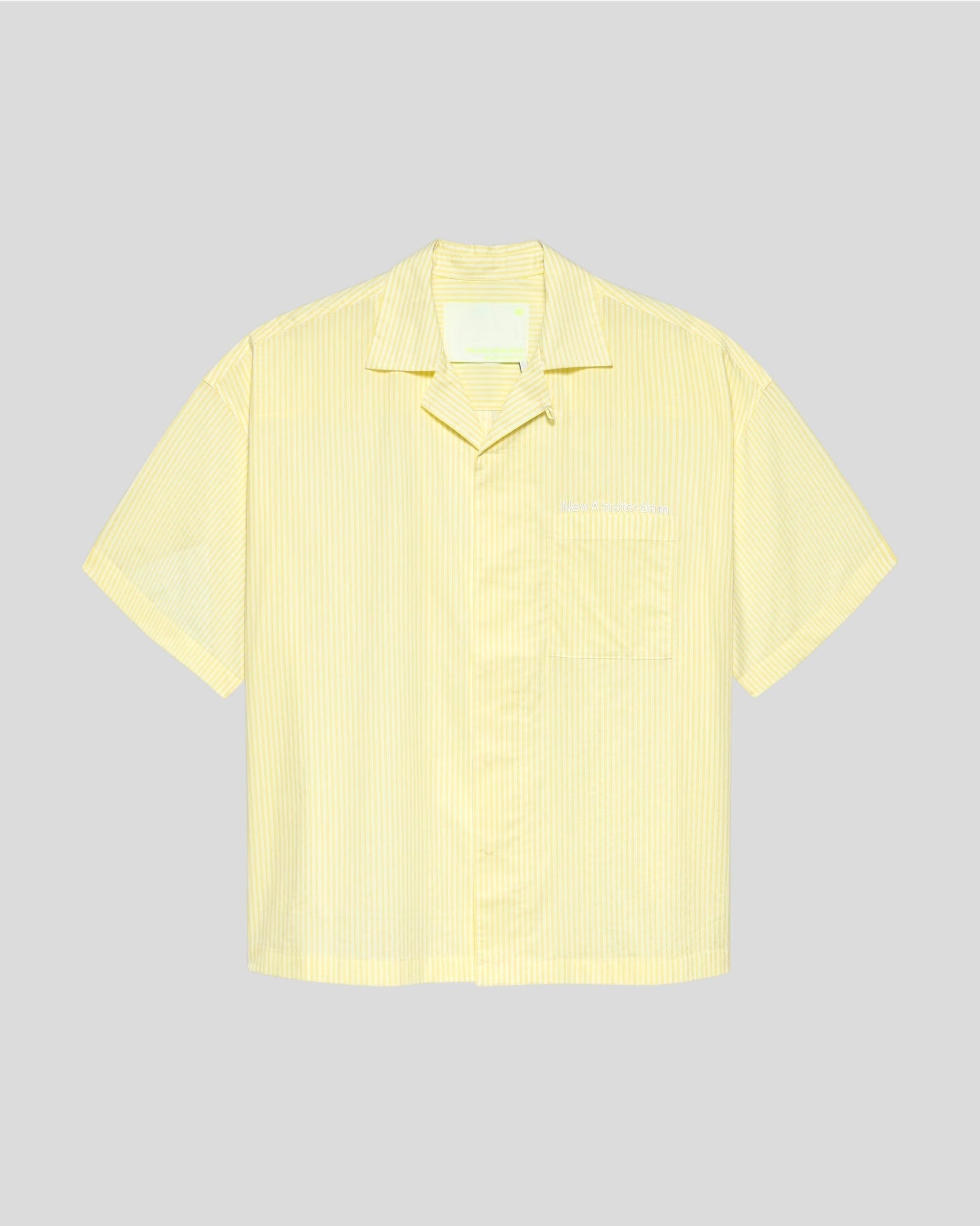New Amsterdam || Wijk Shirt Short Sleeve - Yellow New Amsterdam