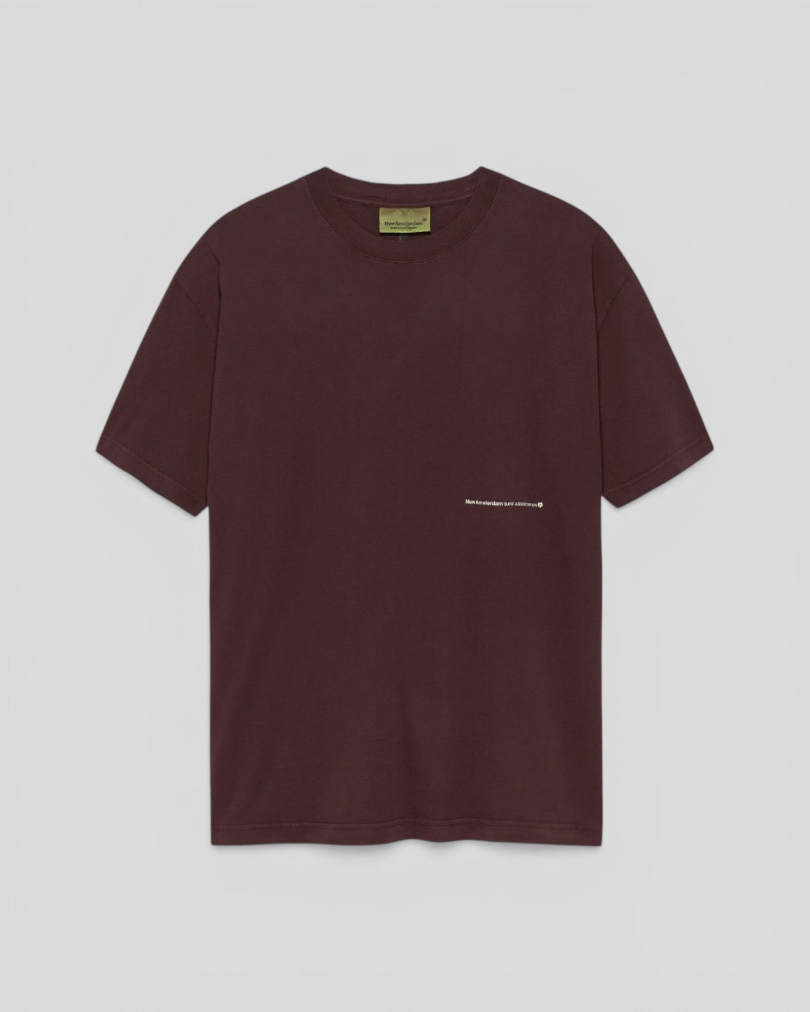 New Amsterdam || Hibiscus Tee - Walnut -M' New Amsterdam Surf Association