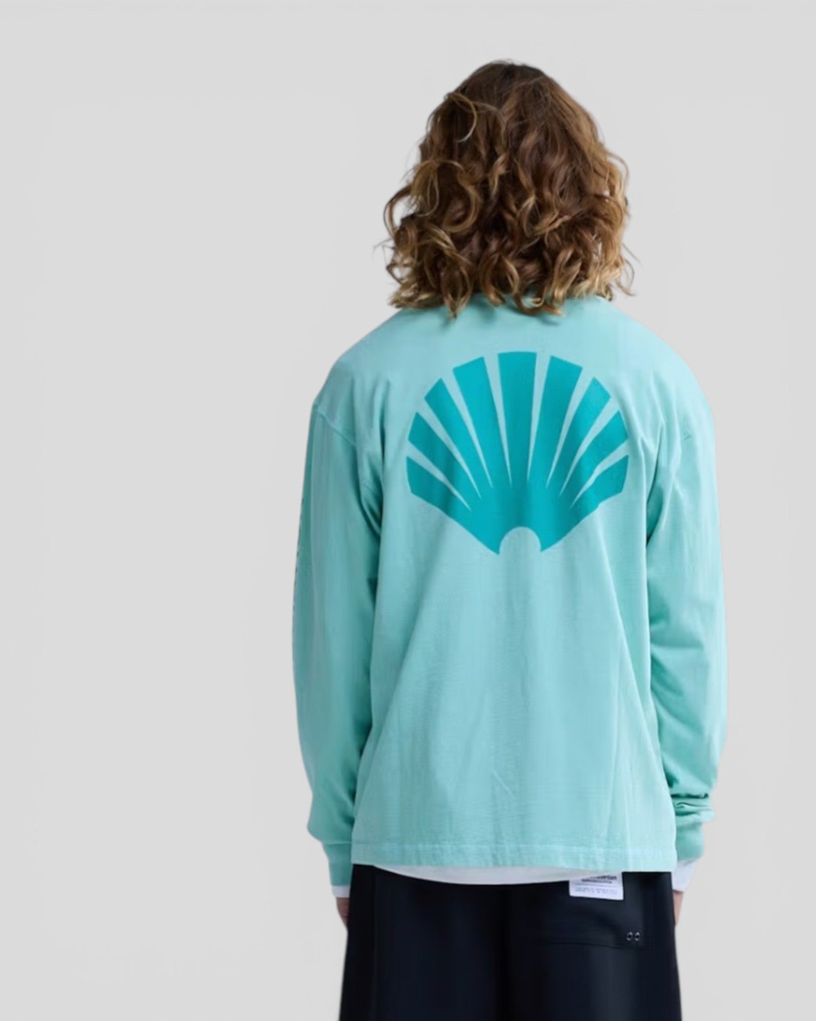 New Amsterdam || Logo Longsleeve - Ocean Wave / Sean Green - M’ New Amsterdam Surf Association