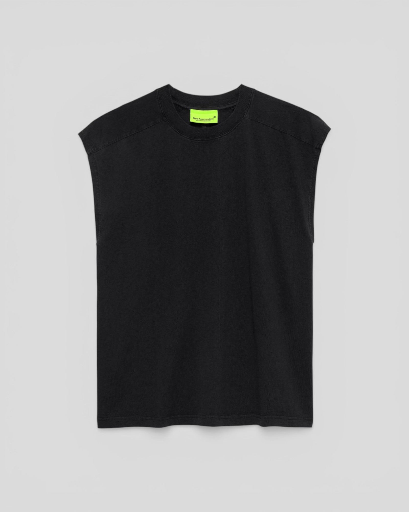 New Amsterdam || Name Tee Sleeveless - Black - M’ New Amsterdam Surf Association