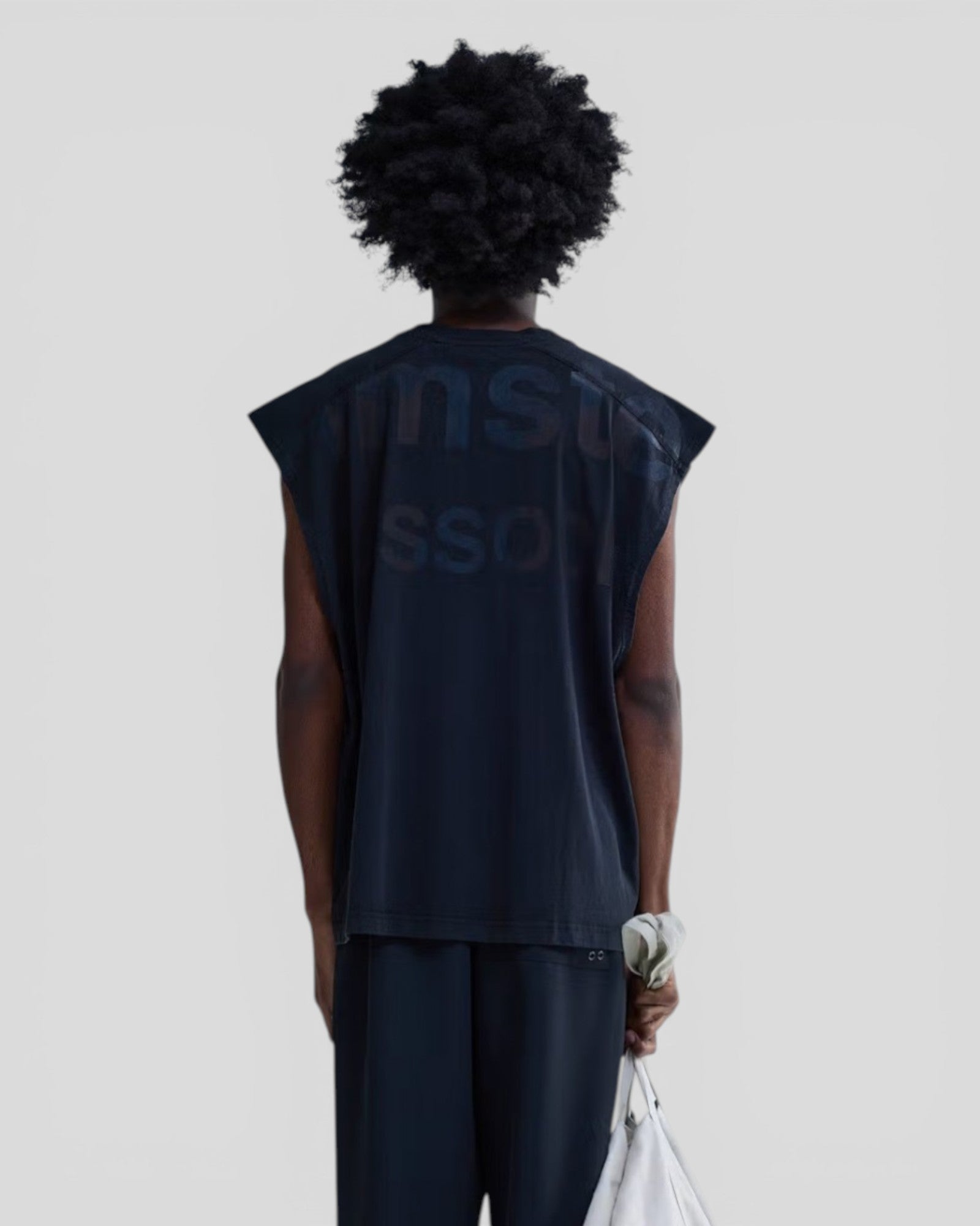 New Amsterdam || Name Tee Sleeveless - Black - M’ New Amsterdam Surf Association