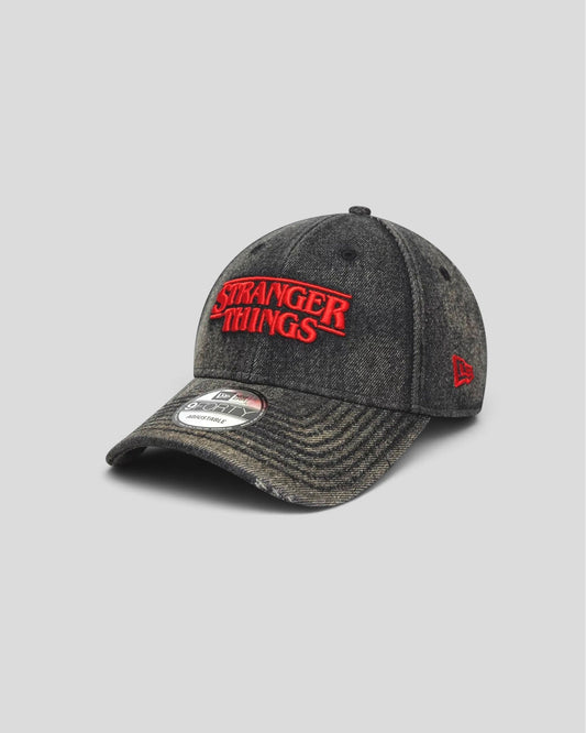 New Era || 9FORTY Adjustable Stranger Things Distressed - Noir - M' New Era