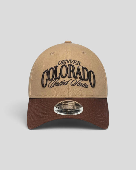 New Era || 9Forty M-Crown Colorado -Brown/Coffee - M' New Era