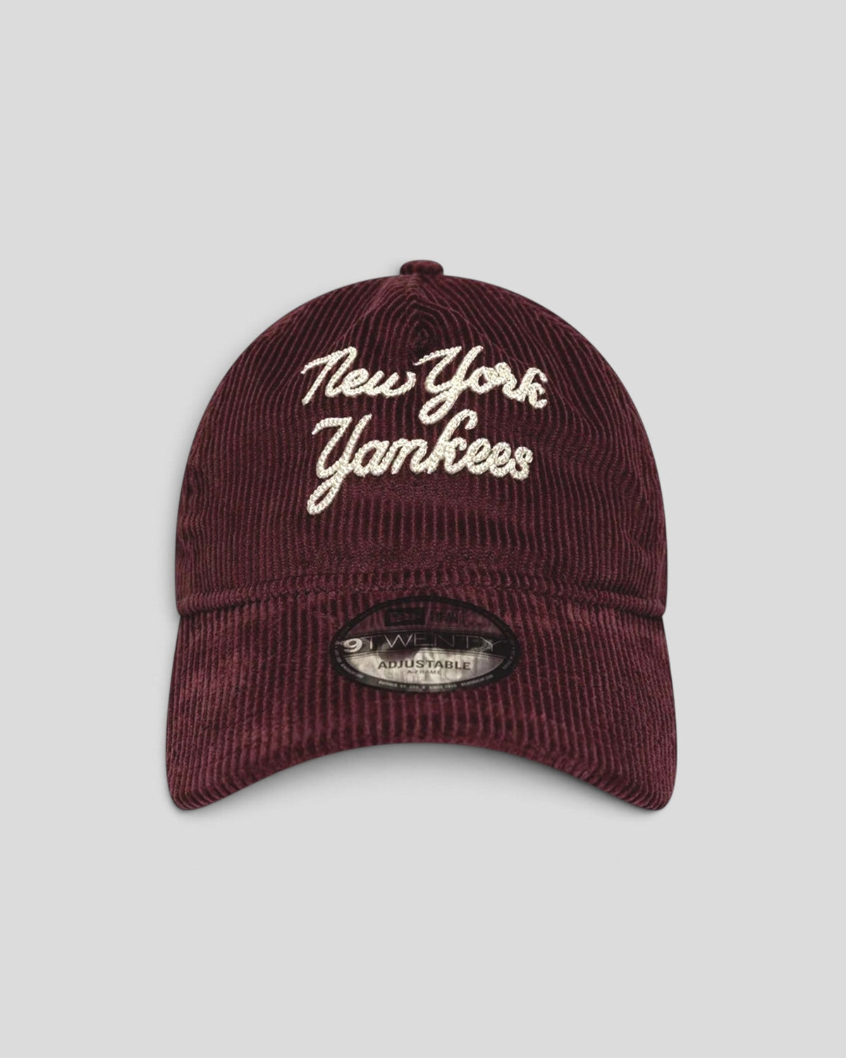 New Era || 9Twenty Cord Script  New York Yankees - Bordeaux - M' New Era