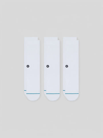 Stance ll Icon 3 pack - White