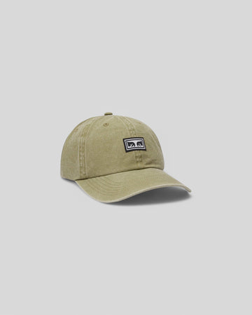 Obey || Icon Eyes Pigment 6 Panel - Pigment Khaki - M" Obey