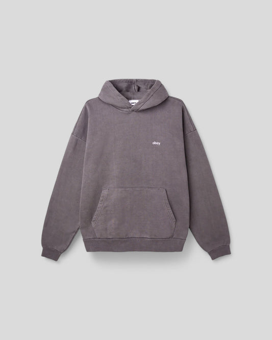 Obey || Lowercase - Pigment Hood / Pigment Digital Black M" Obey