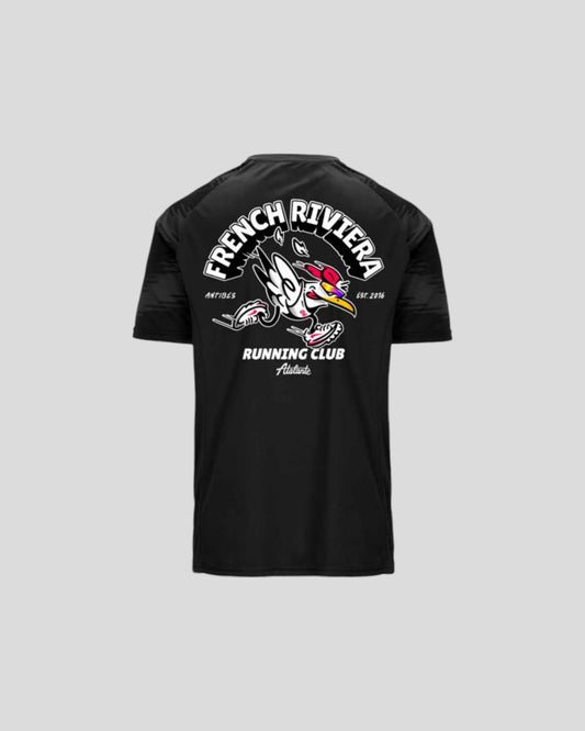 French Riviera Running Club X Kappa || Seagul Run - Black Antibes