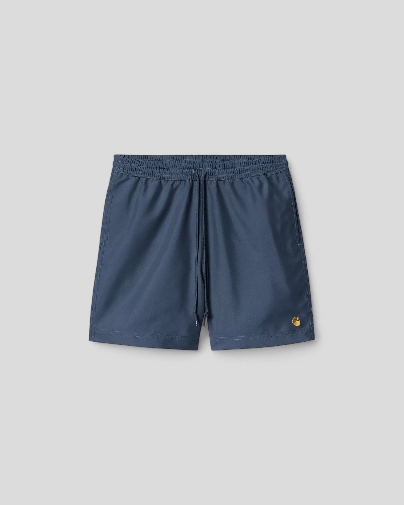 Carhartt || Chase Swim Trunks - Dusky Blue / Gold - M" Carhartt