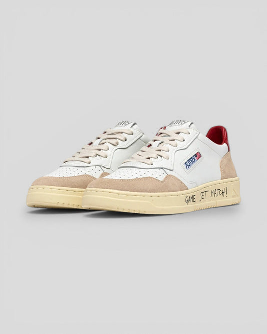Autry || Medalist MA10 - Game Set Match - Suede Red/White - M' Autry