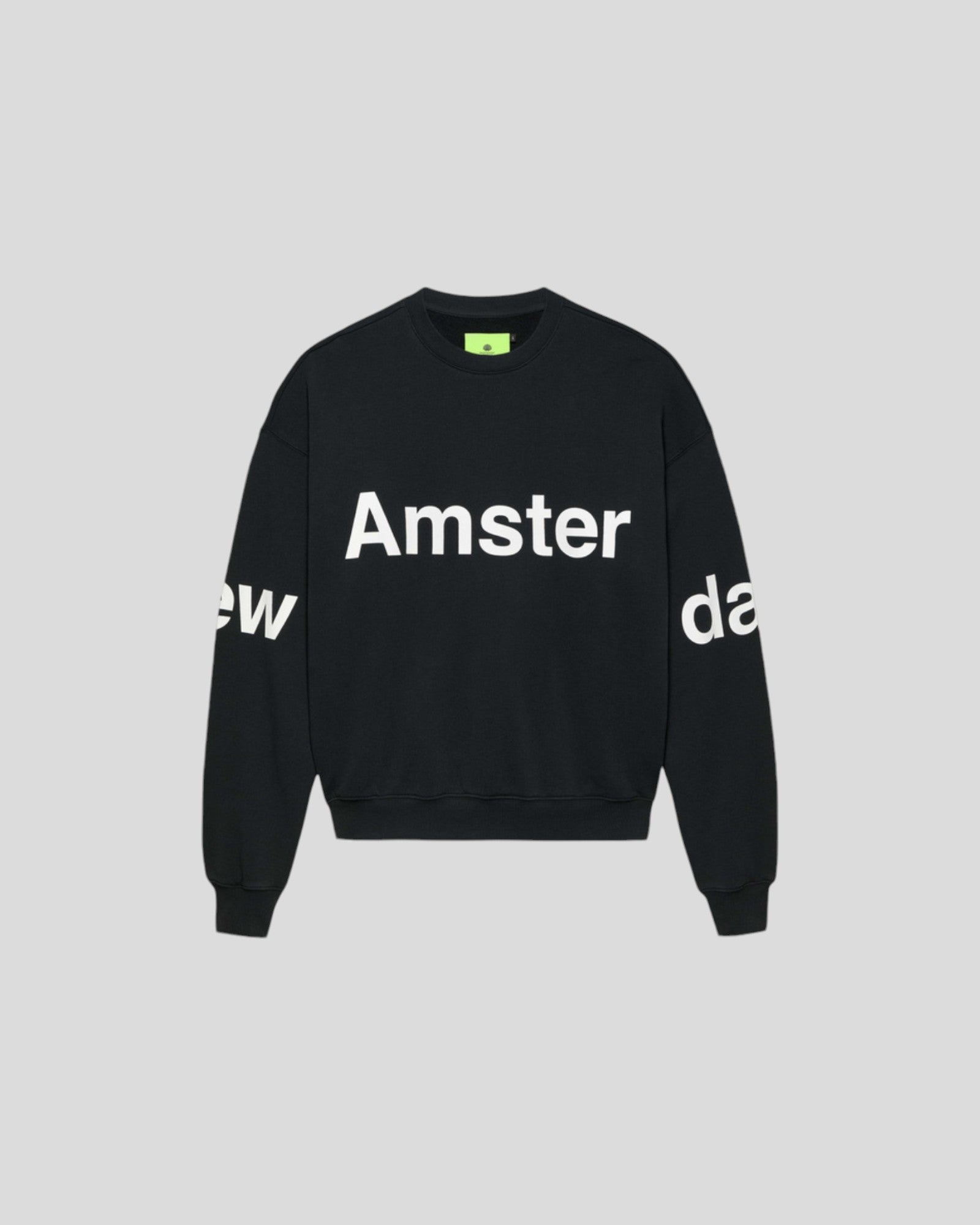 New Amsterdam || Logo Line Sweat - Black New Amsterdam Surf Association