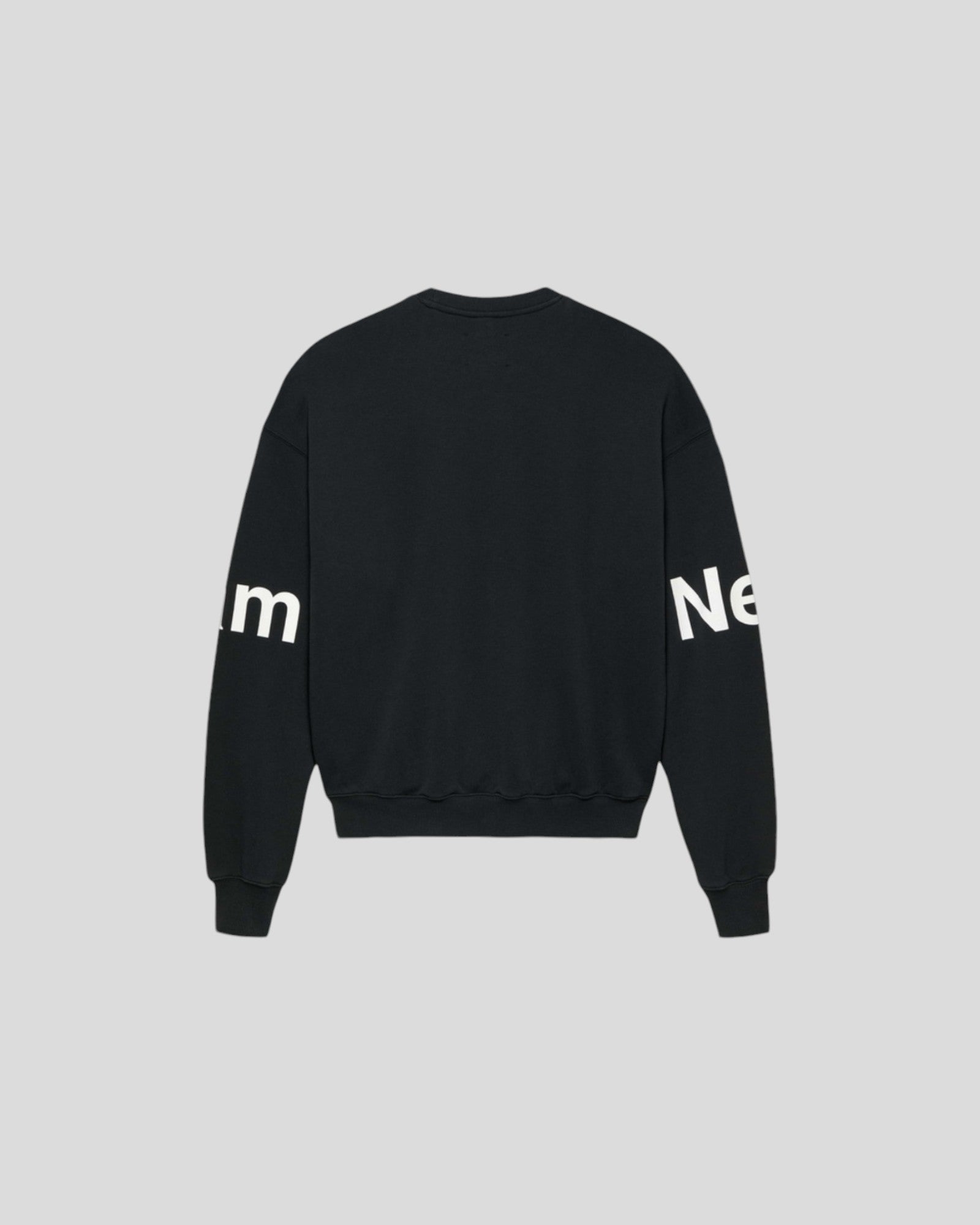New Amsterdam || Logo Line Sweat - Black New Amsterdam Surf Association