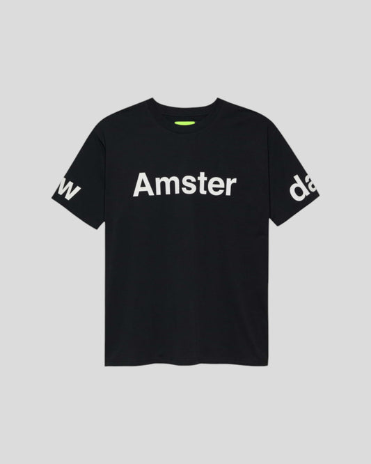 New Amsterdam || Big Logo Tee - Black New Amsterdam Surf Association