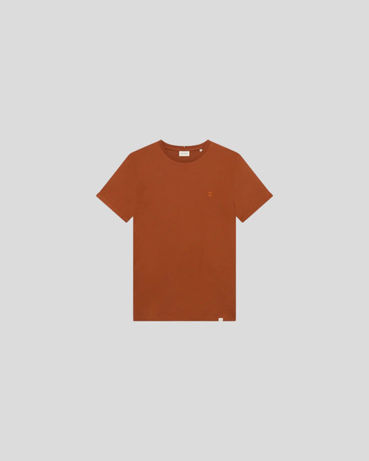 les Deux || Norregaard T-Shirt - Arabian Spice/ Orange Les Deux