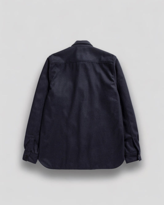 Norse Projects || Silas Wool Overshirt - Dark Navy Norse Projects