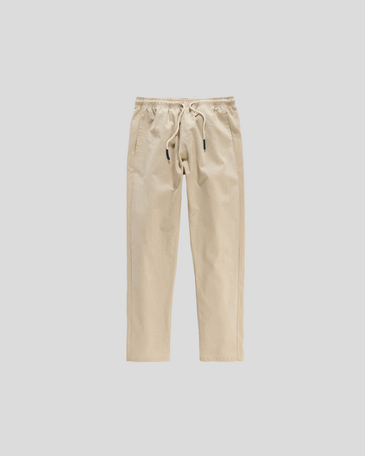 OAS || Linen Long Pant - Beige OAS Compagny