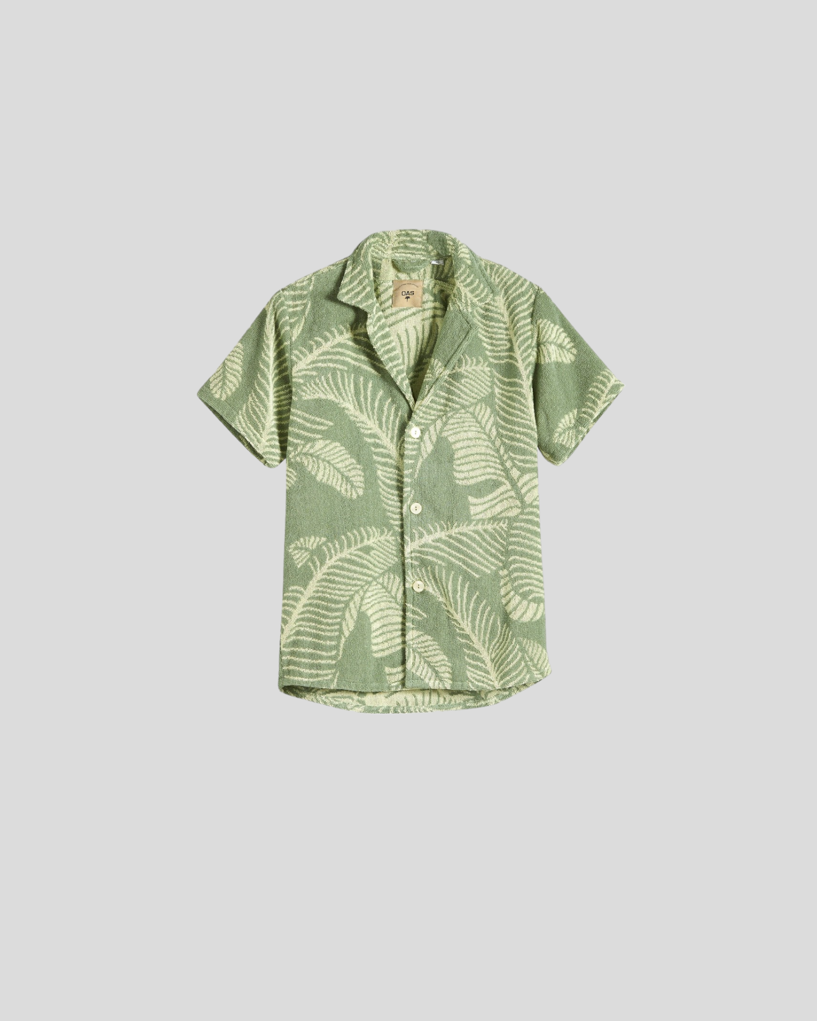 OAS || Banana Leaf Cuba Terry Shirt OAS Compagny