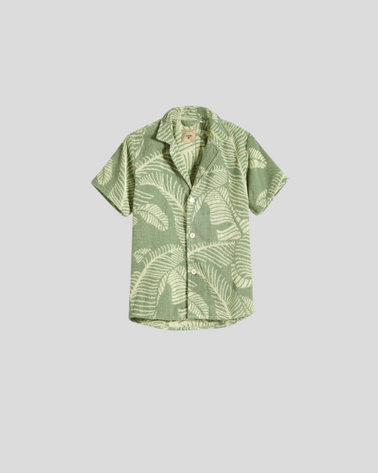 OAS || Banana Leaf Cuba Terry Shirt OAS Compagny