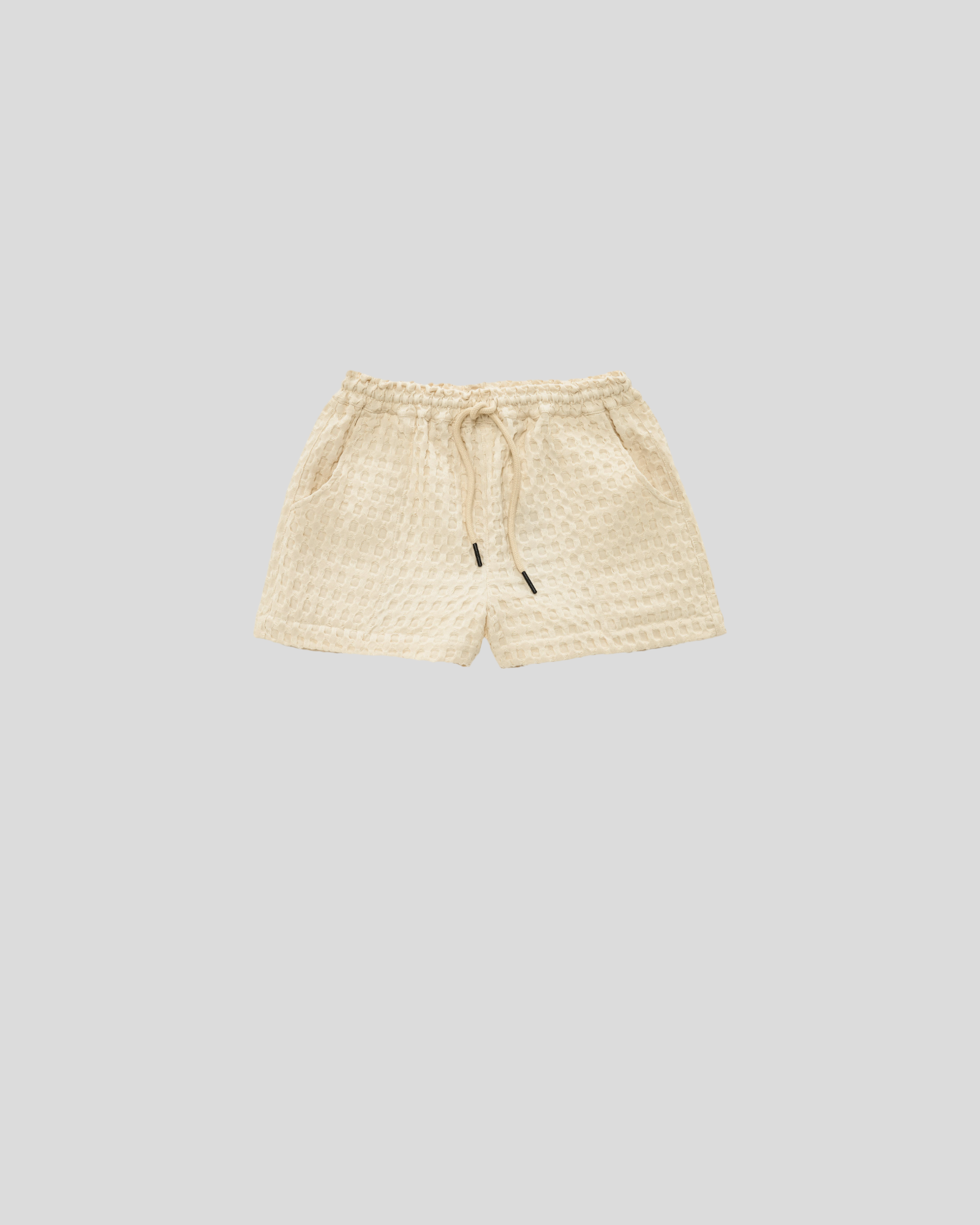 OAS || Drizzle Waffle Short - Ecru OAS Compagny