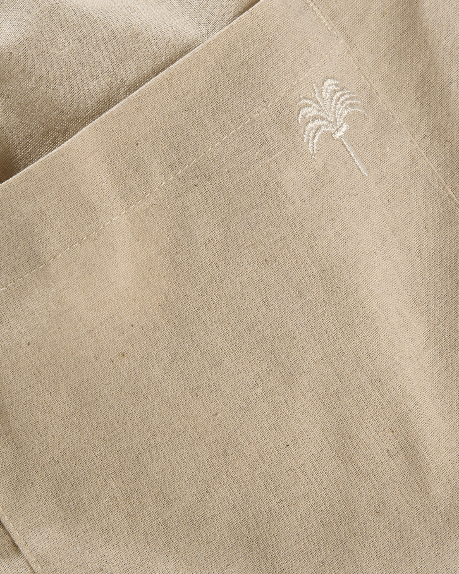 OAS || Linen Long Pant - Beige OAS Compagny