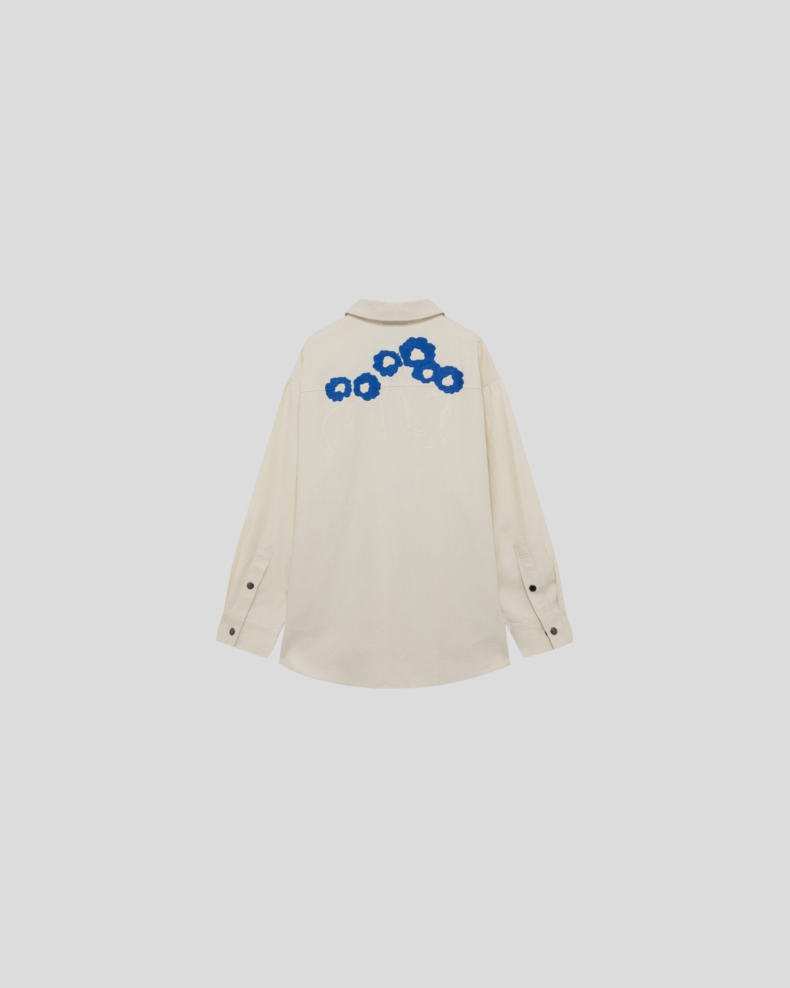 Autry || Overshirt Jacket Main Unisex - Cotton Cream Autry