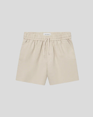 Les Deux || Otto Leinen-Shorts – Hellbraun
