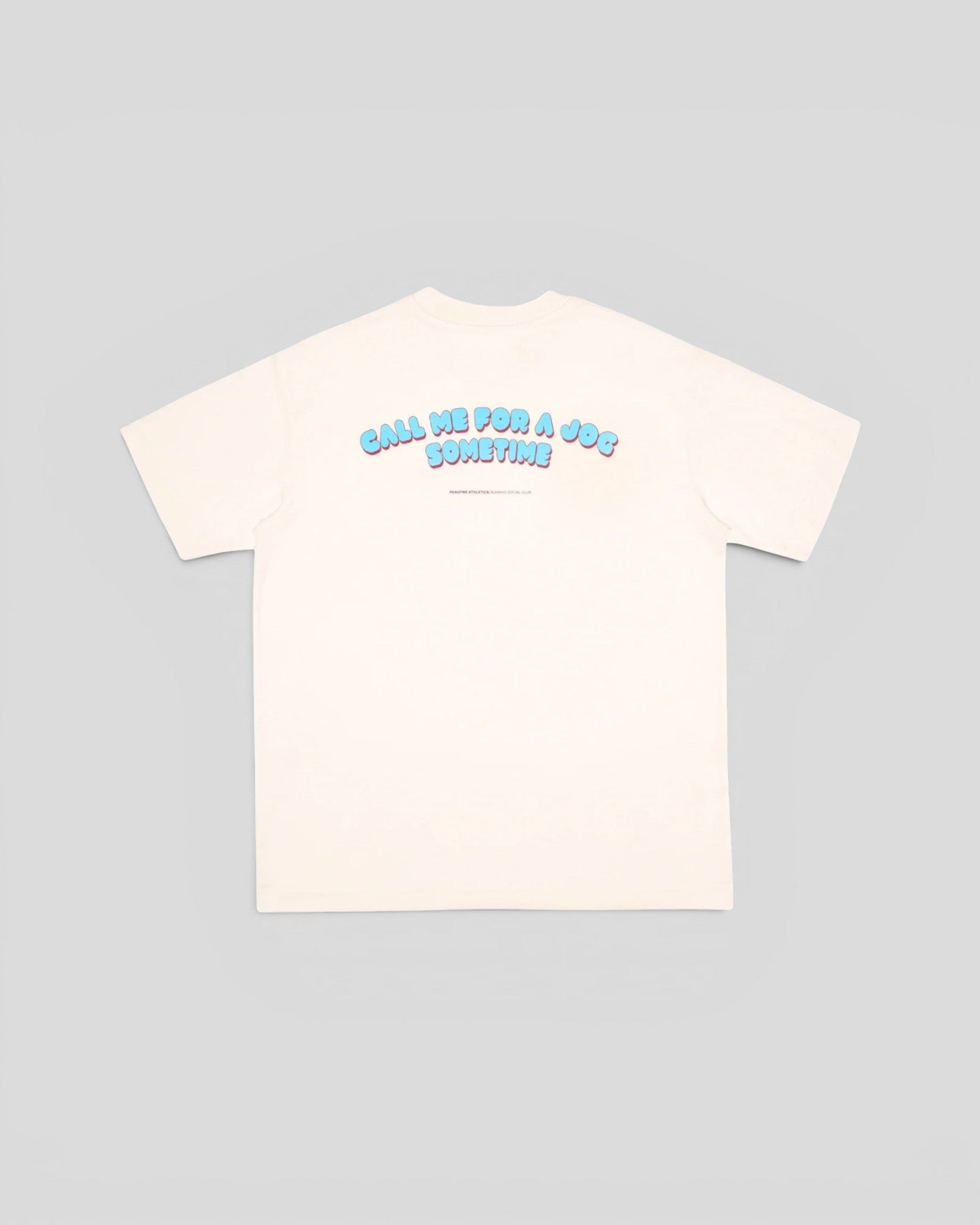Peaufine || Wood T-Shirt - Call Me - Off White - M’ Peaufine