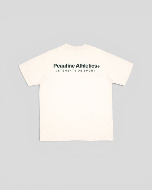 Peaufine || Wood T-Shirt - Vêtement De Sport - Off White - M’ Peaufine