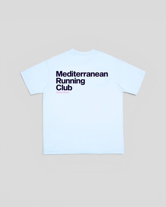 Peaufine || Oversize T-Shirt Mediterranean - Light Blue - M’ Peaufine