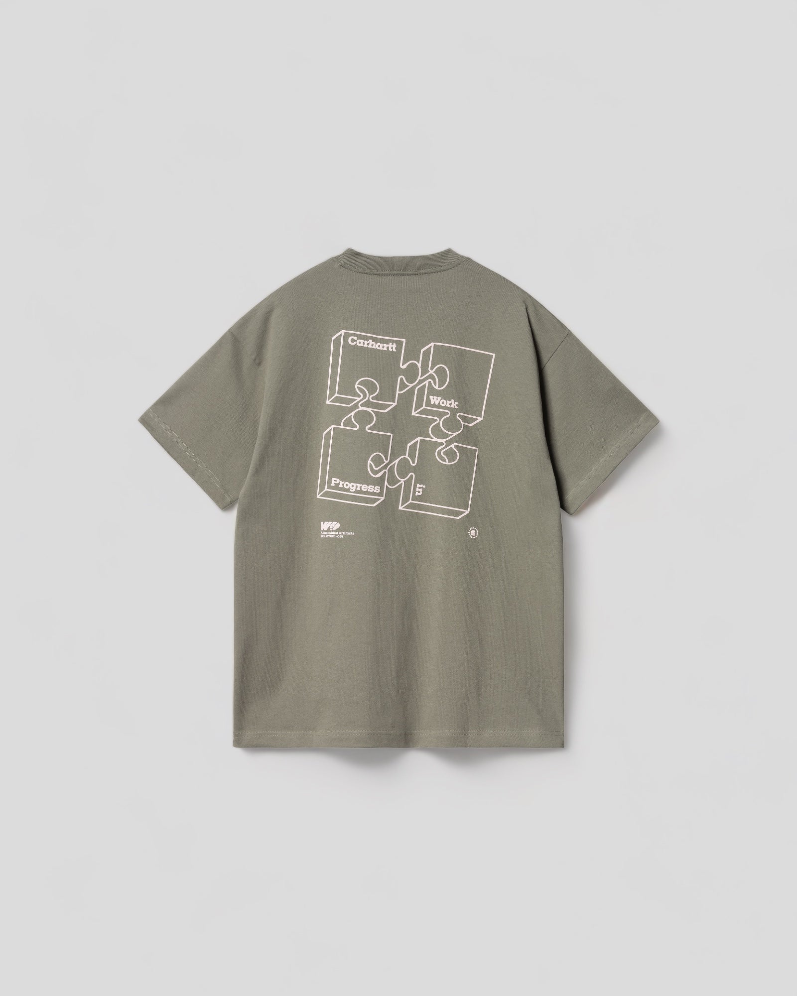 Carhartt || Assemble T-Shirt - Smoke Green/Natural Carhartt