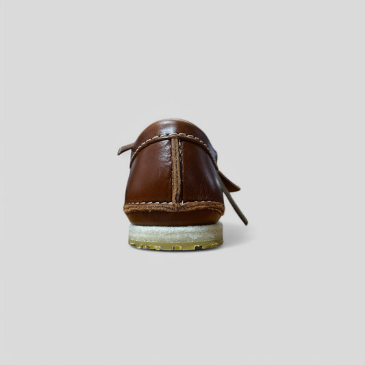 Clarks || Godney Lace - Brow Leather - M' Clarks
