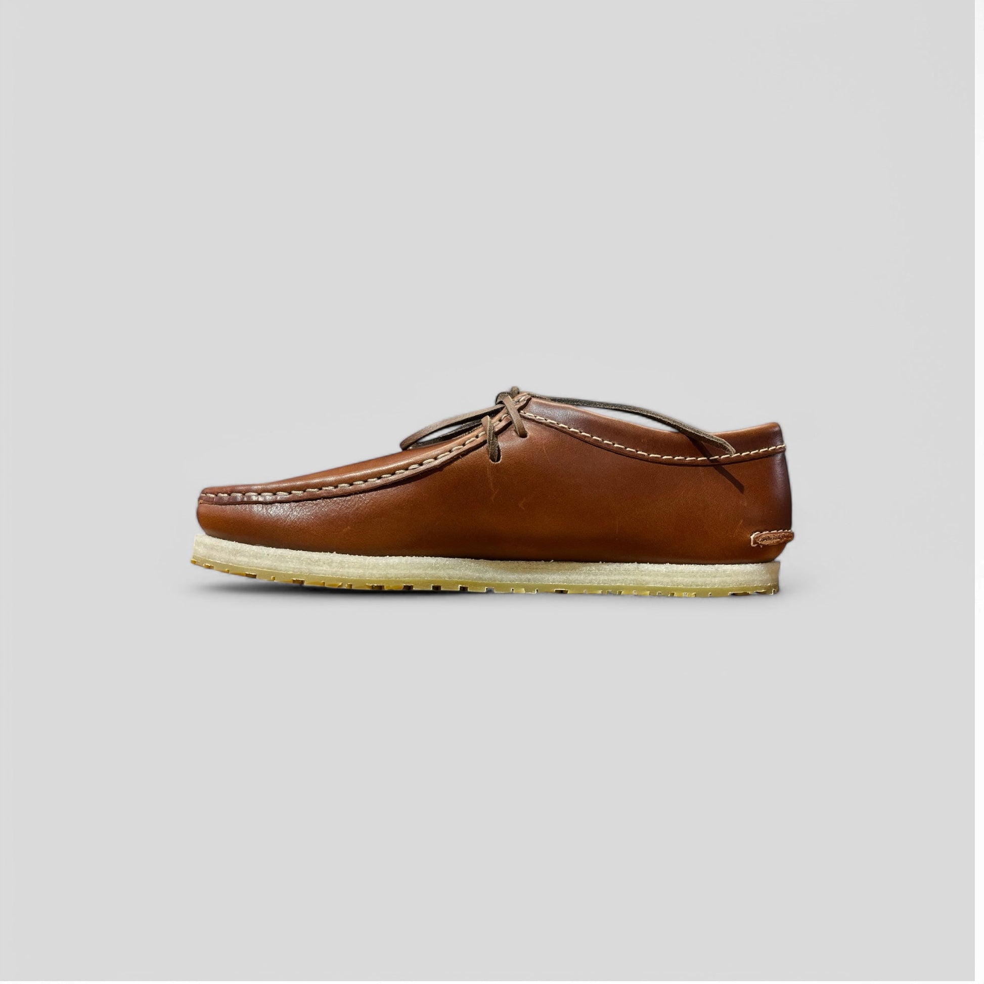 Clarks || Godney Lace - Brow Leather - M' Clarks
