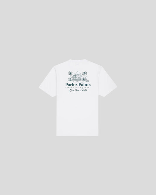 Parlez || Retreat T-Shirt - White Parlez
