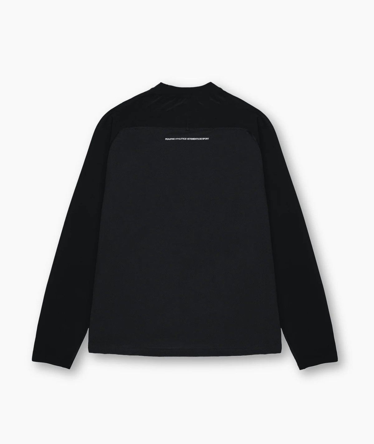 Peaufine || Rib Tech Longsleeve - Black Peaufine