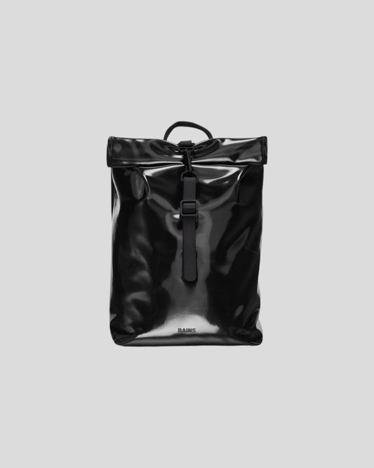 Rains || Rolltop Rucksack Mini - Black Rains