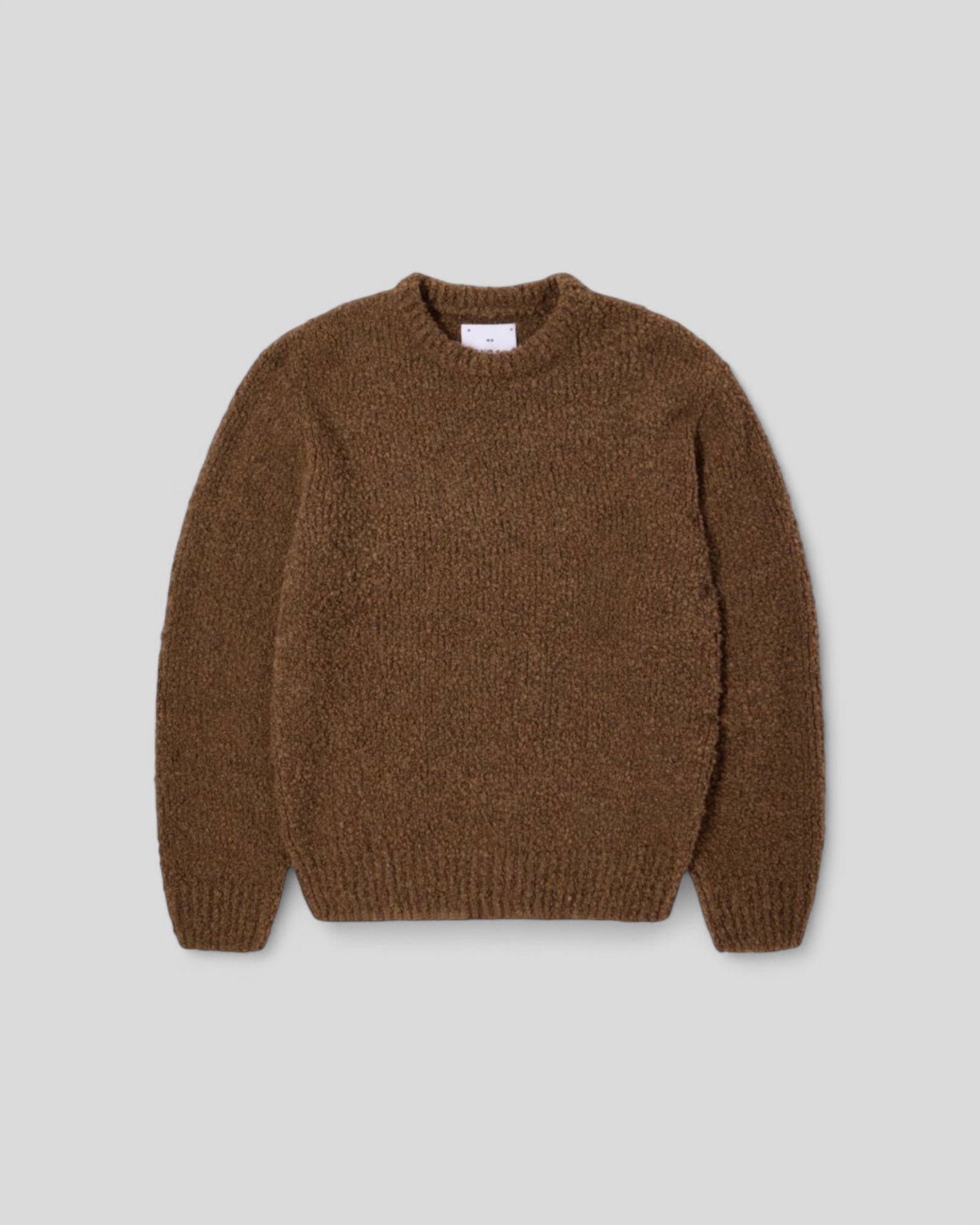 Edwin || Dun Textured Sweat - Taupe Garment Washed - M’ Edwin