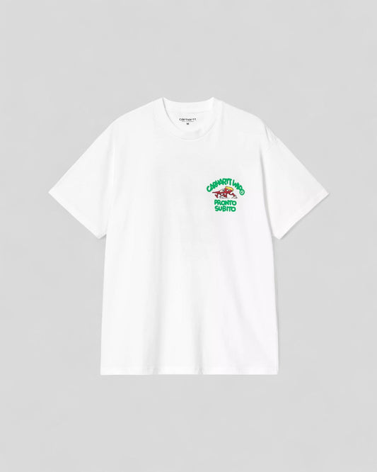 Carhartt || S/S Pronto T-Shirt - White - M' Carhartt
