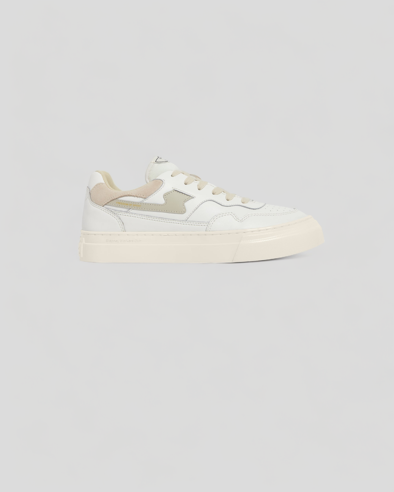 Stepney Workers Club || Pearl Strike Leather - White/ Putty Stepney Workers Club