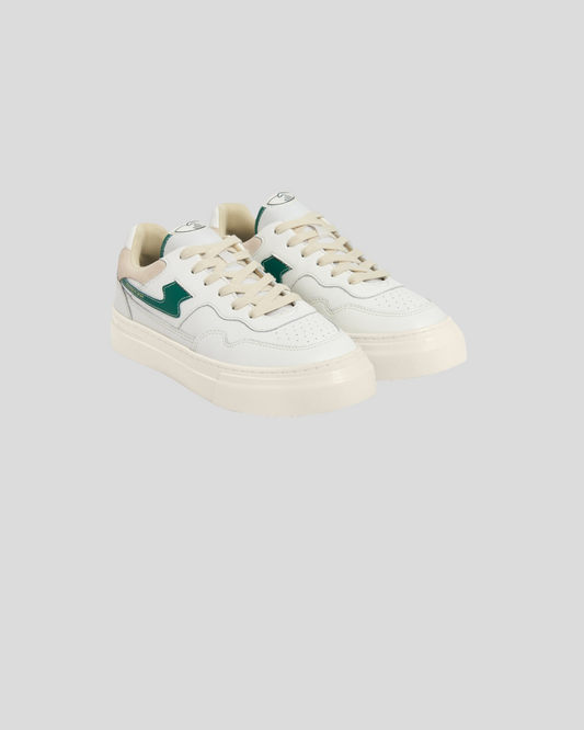 Stepney Workers Club || Pearl Strike Leather - White Green
