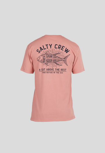 SALTY CREW || Cut Above Premium S/S Tee - Coral Salty Crew