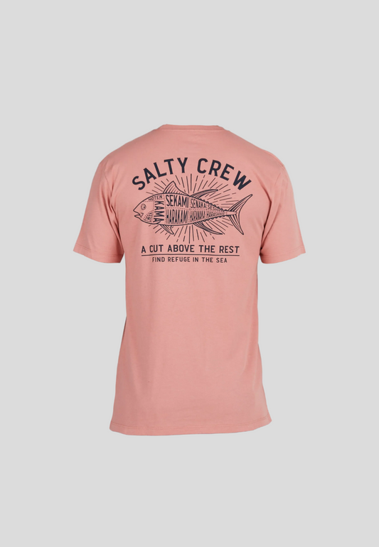 SALTY CREW || Cut Above Premium S/S Tee - Coral Salty Crew