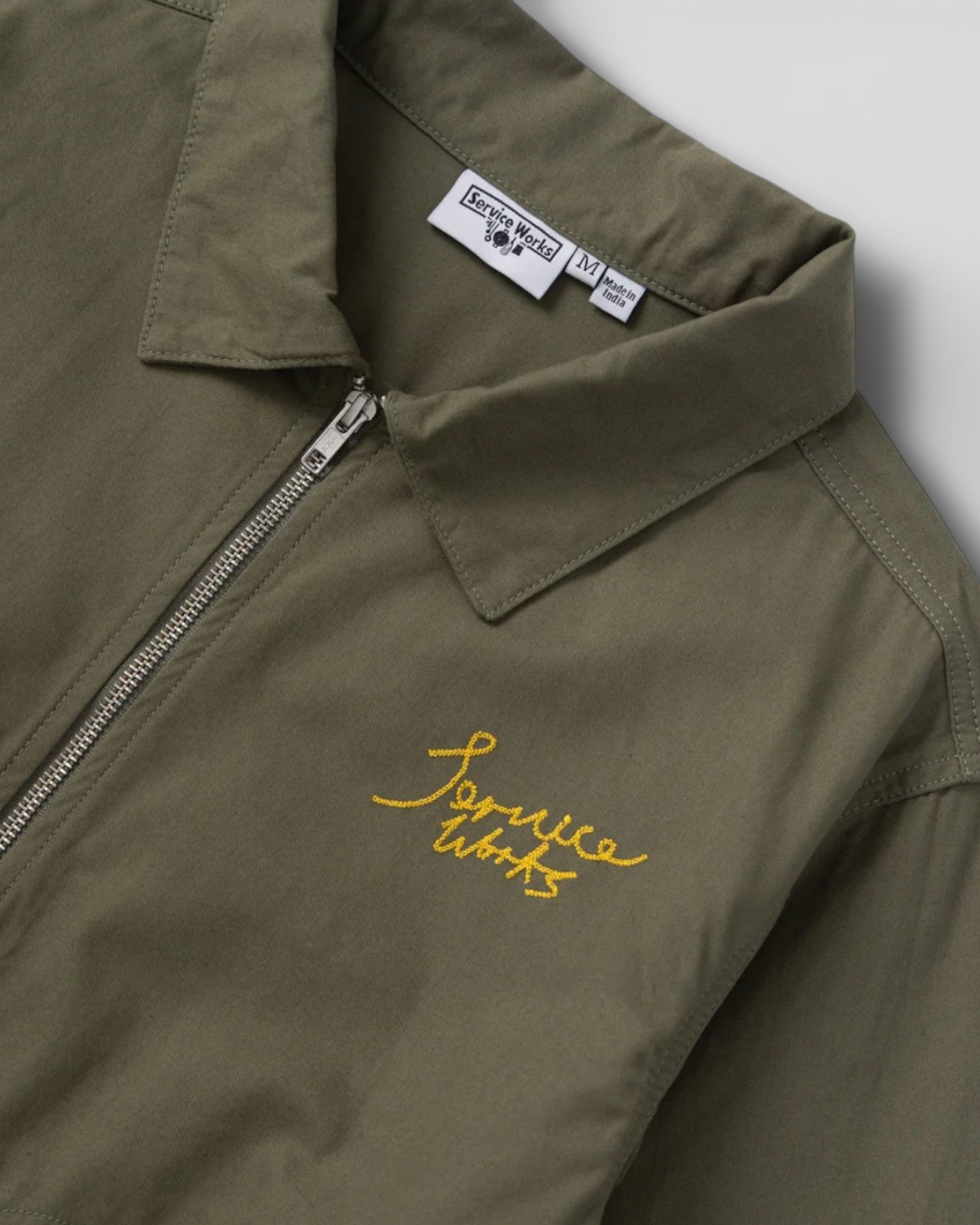 Service Works || Twill Work Jacket - Olive Service Works